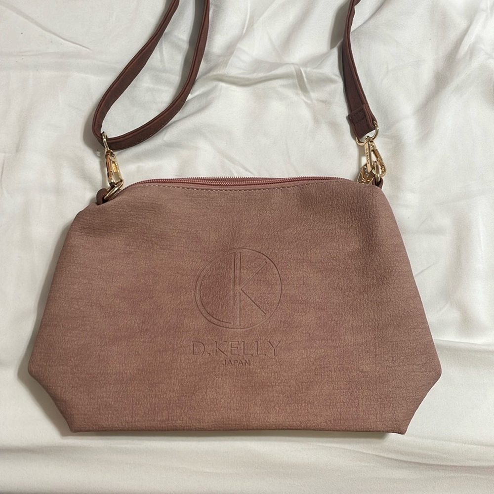 Dusty pink cross body